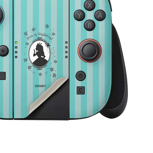 Disney Alice in Wonderland (animated) Silhouette in the Mirror Nintendo Switch 2 (2025) Joy-Con Controller Skin