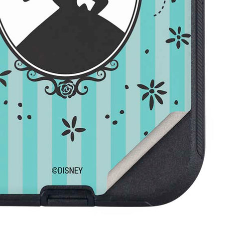 Disney Alice in Wonderland (animated) Silhouette in the Mirror Otterbox Defender iPhone Skin