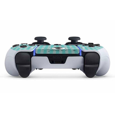 Disney Alice in Wonderland (animated) Silhouette in the Mirror PS5 DualSense Edge Pro Controller Skin