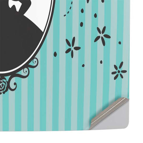 Disney Alice in Wonderland (animated) Silhouette in the Mirror PS5 Pro Console Skin