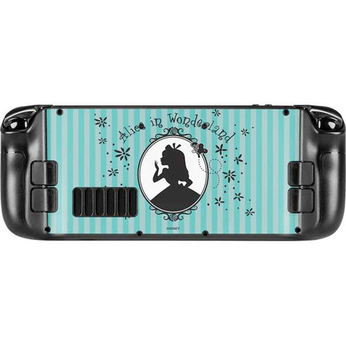 Disney Alice in Wonderland (animated) Silhouette in the Mirror Steam Deck Handheld Gaming Computer Skin