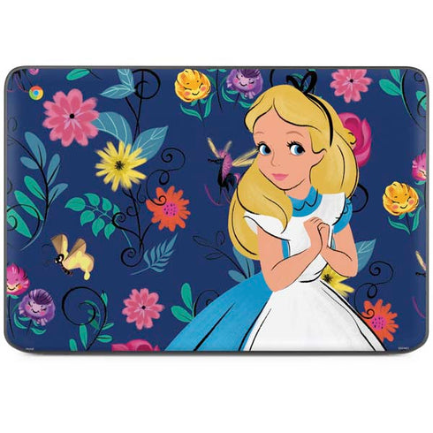 Disney Alice in Wonderland (animated) Floral Print HP Chromebook Skin