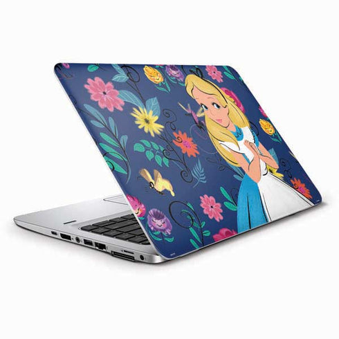 Disney Alice in Wonderland (animated) Floral Print HP Elitebook Skin