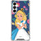 Disney Alice in Wonderland (animated) Floral Print Galaxy A16 5G Clear Case