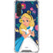 Disney Alice in Wonderland (animated) Floral Print Galaxy A17 Clear Case