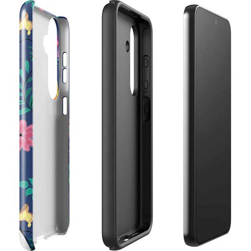 Disney Alice in Wonderland (animated) Floral Print Galaxy S25 Impact Case