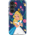 Disney Alice in Wonderland (animated) Floral Print Galaxy S25 Plus Impact Case