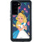Disney Alice in Wonderland (animated) Floral Print Galaxy S24 Plus Waterproof Case