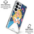 Disney Alice in Wonderland (animated) Floral Print Galaxy S25 Ultra Clear Case