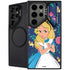 Disney Alice in Wonderland (animated) Floral Print Galaxy S26 Ultra Kickstand Case