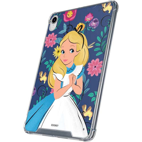 Disney Alice in Wonderland (animated) Floral Print iPad 11th Gen (2025) Clear Case