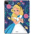 Disney Alice in Wonderland (animated) Floral Print iPad Pro 11in (2024) Clear Case