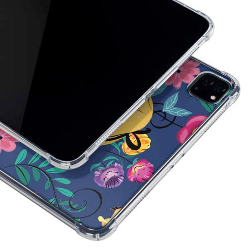 Disney Alice in Wonderland (animated) Floral Print iPad Pro 11in (2024) Clear Case