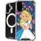Disney Alice in Wonderland (animated) Floral Print iPhone 16 Plus MagSafe Case