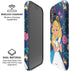 Disney Alice in Wonderland (animated) Floral Print iPhone 16 Plus Magsafe Impact Case
