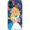 Disney Alice in Wonderland (animated) Floral Print iPhone 16 Skin