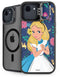 Disney Alice in Wonderland (animated) Floral Print iPhone 16e Kickstand Case