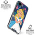 Disney Alice in Wonderland (animated) Floral Print iPhone 16e Clear Case