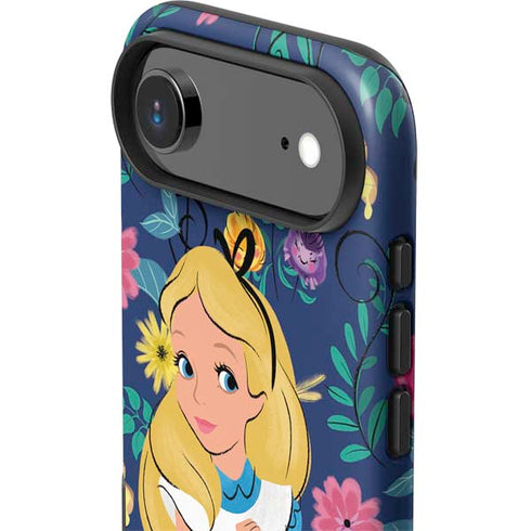 Disney Alice in Wonderland (animated) Floral Print iPhone 17 Air Impact Case