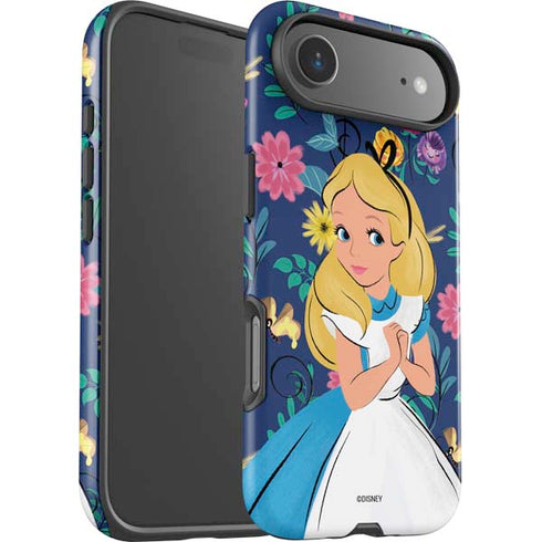 Disney Alice in Wonderland (animated) Floral Print iPhone 17 Air Impact Case