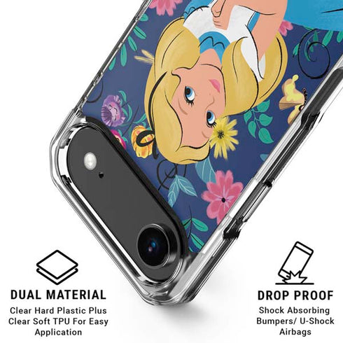 Disney Alice in Wonderland (animated) Floral Print iPhone 17 Air MagSafe Case