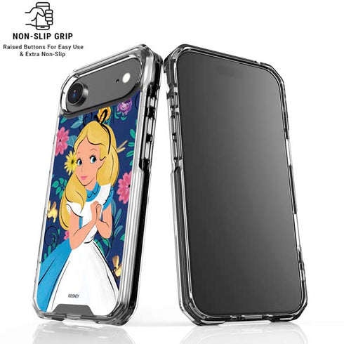 Disney Alice in Wonderland (animated) Floral Print iPhone 17 Air MagSafe Case