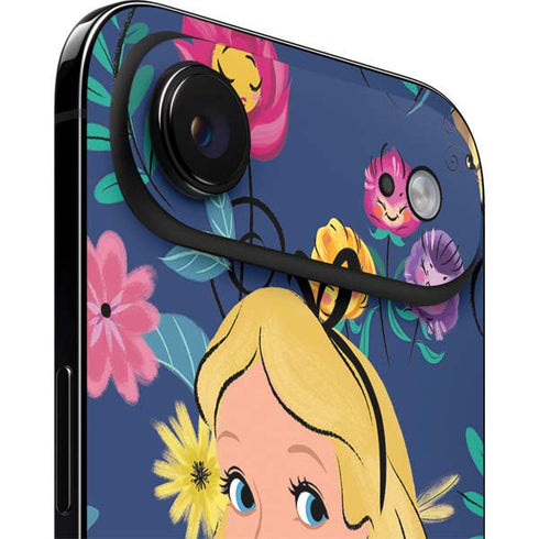 Disney Alice in Wonderland (animated) Floral Print iPhone 17 Air Skin