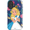 Disney Alice in Wonderland (animated) Floral Print iPhone 17 Magsafe Impact Case