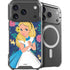 Disney Alice in Wonderland (animated) Floral Print iPhone 17 Pro Max MagSafe Case
