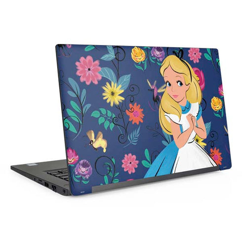 Disney Alice in Wonderland (animated) Floral Print Dell Latitude Skin
