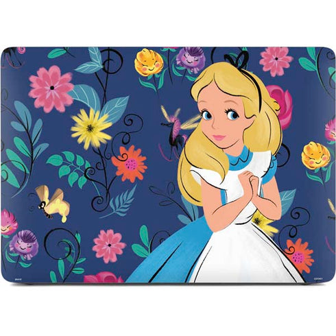 Disney Alice in Wonderland (animated) Floral Print Apple MacBook Air Skin