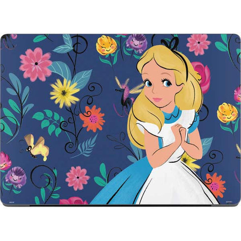 Disney Alice in Wonderland (animated) Floral Print Apple MacBook Pro 14-inch Skin
