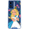 Disney Alice in Wonderland (animated) Floral Print Moto G 5G (2024) Clear Case