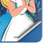 Disney Alice in Wonderland (animated) Floral Print Moto G Play 4G (2024) Skin