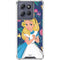 Disney Alice in Wonderland (animated) Floral Print Moto G Play 5G (2025) Clear Case