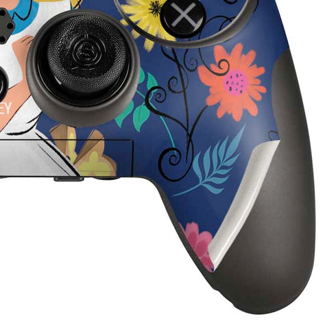 Disney Alice in Wonderland (animated) Floral Print PlayStation Scuf Vantage 2 Controller Skin