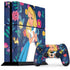 Disney Alice in Wonderland (animated) Floral Print PlayStation PS4 Skins