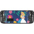 Disney Alice in Wonderland (animated) Floral Print Steam Deck Handheld Gaming Computer OLED Skin