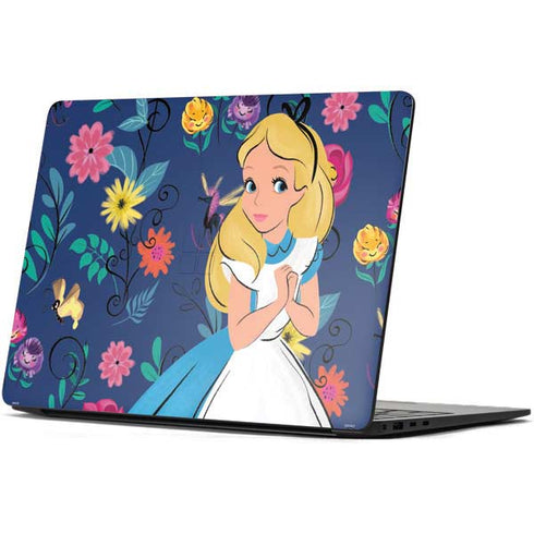 Disney Alice in Wonderland (animated) Floral Print Surface Laptop 7 15in Skin