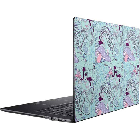 Disney Alice in Wonderland (animated) Mushrooms Print Pattern Ativ Book 9 (15.6in 2014) Skin