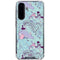 Disney Alice in Wonderland (animated) Mushrooms Print Pattern Galaxy A36 5G Clear Case