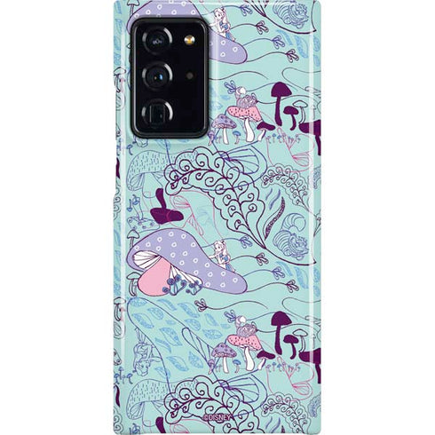 Disney Alice in Wonderland (animated) Mushrooms Print Pattern Galaxy Cases