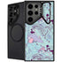 Disney Alice in Wonderland (animated) Mushrooms Print Pattern Galaxy S24 Ultra Kickstand Case