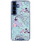 Disney Alice in Wonderland (animated) Mushrooms Print Pattern Galaxy S25 Clear Case