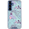 Disney Alice in Wonderland (animated) Mushrooms Print Pattern Galaxy S25 Plus Clear Case