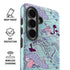 Disney Alice in Wonderland (animated) Mushrooms Print Pattern Galaxy S26 Impact Case