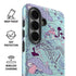 Disney Alice in Wonderland (animated) Mushrooms Print Pattern Galaxy S26 Plus Impact Case