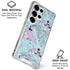 Disney Alice in Wonderland (animated) Mushrooms Print Pattern Galaxy S26 Ultra Clear Case