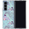 Disney Alice in Wonderland (animated) Mushrooms Print Pattern Galaxy Z Fold5 5G Clear Case