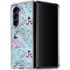 Disney Alice in Wonderland (animated) Mushrooms Print Pattern Galaxy Z Fold5 5G Clear Case